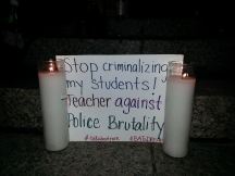 Stop criminalizing my students